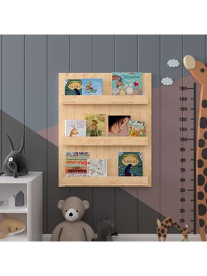 Asra Trend Çocuk Odası Raf / Kitaplık ÇR-02
