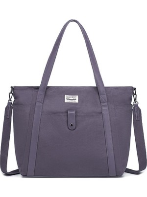 Smart Bags Exclusive Kanvas Kumaş Kadın Omuz Çantası 1324