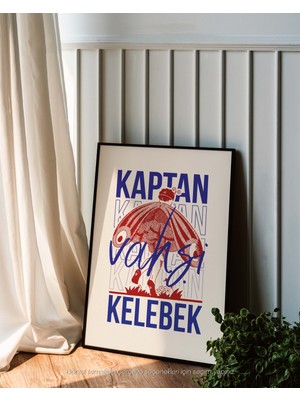 Evinizin Prens'i - Kaptan Vahşi Kelebek Çerçeveli & Çerçevesiz Poster