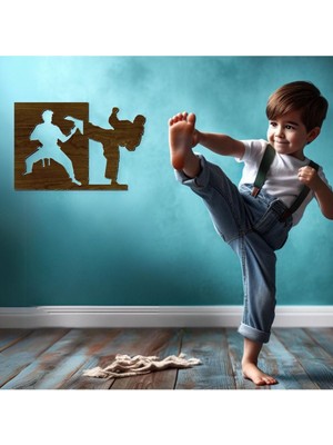 Dekoratif Duvar Resimleri Lazer Kesim Mdf Çevre Dostu Mdf Ahşaptan Özenle Hazırlanmış