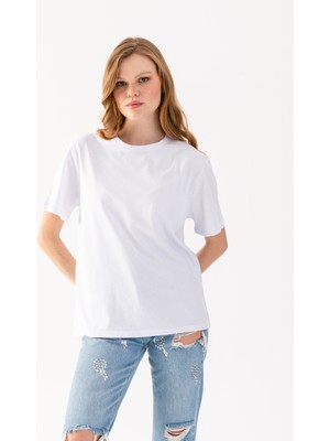 Unisex T-Shirt, Kısa Kollu Oversize T-Shirt, Pamuklu Siyah Bisiklet Yaka Oversize Tişört, Kadın Tişört, Erkek Tişört.