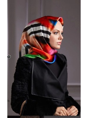 La Boutique Laboutigue Classıcal Sura  Ipek  Eşarp 1374-12