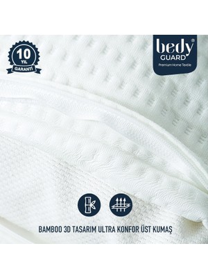 Bedy Guard Soft Bambu Ultra Sessiz Sıvı Geçirmez Yastık Koruyucu Alez 2 Adet