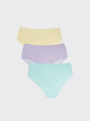 Lcw Dream Ekose Klasik Külot 3'lü Paket