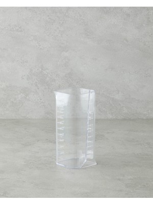 Count Plastik Ölçü Kabı Mutfak Gereci 7,5X8X18 cm Şeffaf