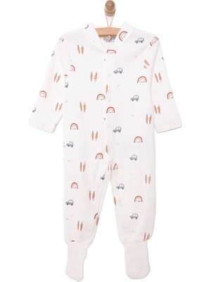 Hellobaby Yenidoğan Erkek Çoraplı Tulum Erkek Bebek