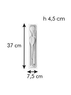 Flexispace 899434 Mutfak Gereçleri Için Çekmece Düzenleyici, Plastik, Beyaz, 37 x 7,5 x 4,5 cm