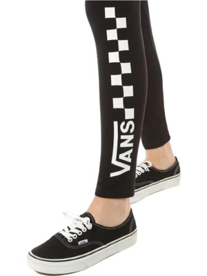 Vans VN0A4S9WBLK1 Vans Chalkboard Classic Lenging Kadın Pantolon Siyah