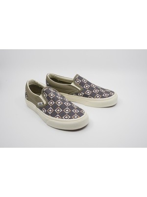 Vans Ua Classic Slip-On  Yeşil Unisex VN0A7Q5DOLV1