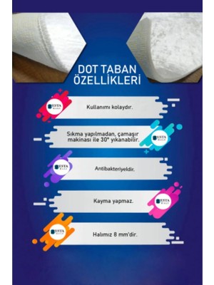 Uyke Dijital Baskı Kaymaz Taban Yıkanabilir Modern 2 ' Li Set Banyo Paspas Takımı