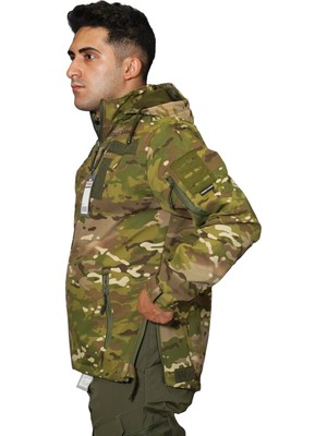 Multıcam Kamuflaj Softshell Mont