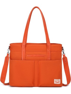 Smart Bags Exclusive Kanvas Kumaş Kadın Omuz Çantası 1325