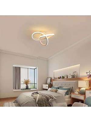 Elegance Modern Plafonyer Power LED Avize Gün Işığı- Gri Kasa