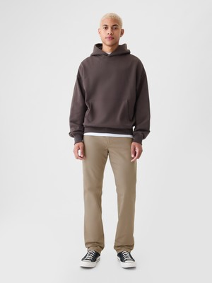 Erkek Bej Straight Fit City Jean Pantolon