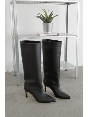 Meral Özgenç Ince Topuk Uzun Çizme