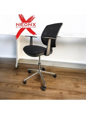 Neonx Small Çalışma Sandalyesi Metal Ayaklı/ofis Sandalyesi/personel Sandalyesi/genç Odası/çocuk Odası