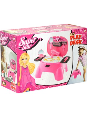 Nilly Toys 576-BP Süper Star Oyun Taburesi Güzellik Set