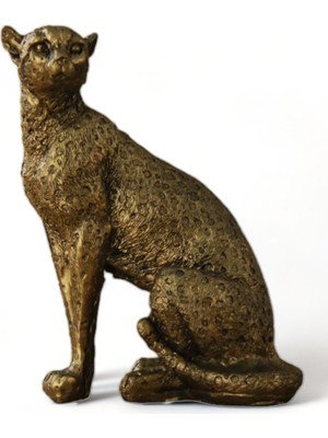 Biblo Dekoratif Obje Heykel Biblo Dekoratif Süs Eşyası Altın Model 33