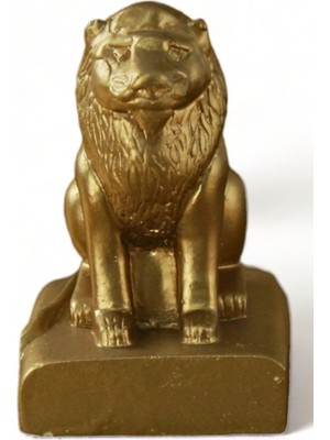 Biblo Dekoratif Obje Heykel Biblo Dekoratif Süs Eşyası Altın Model 35