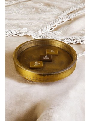 Şekerlik Lokumluk Drajelik Altın Eskitme Renk Model 20