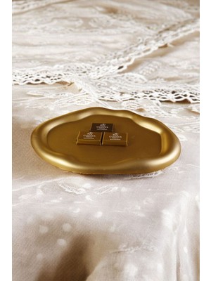 Metafox Şekerlik Lokumluk Drajelik Altın Renk