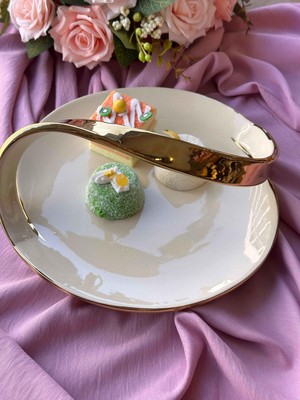 Mikasa Moor Dream Gold Yuvarlak Servis Tabağı