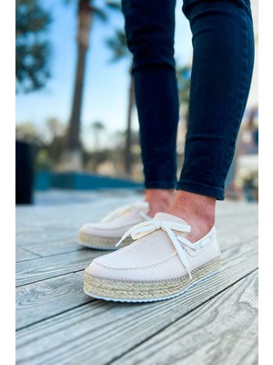 Glamfit CH311 Espadril Erkek Ayakkabı Bej