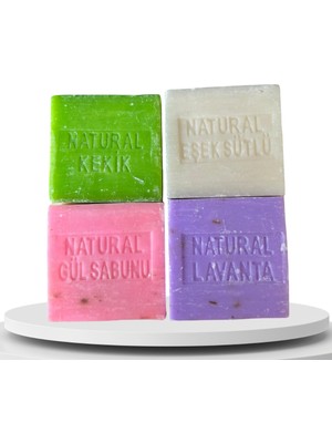 Doğanın Mucizesi: Gül, Lavanta, Kekik ve Eşek Sütü Sabunu