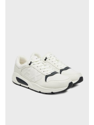 Armani Exchange Logolu Kalın Tabanlı Sneaker Ayakkabı Erkek Ayakkabı XUX239 XV909 U384