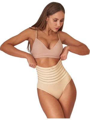 Toparlayan Sıkılaştıran Karın ve Göbek Bölgesinde Etkili Korse