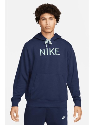 Nike Sportswear Men's Hoodie Erkek Kapüşonlu Sweatshirt Lacivert