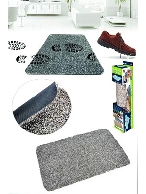 Clean Step Mat Yıkanabilir Mikrofiber Kir Toz Emici Iç-Dış Ortam Paspas