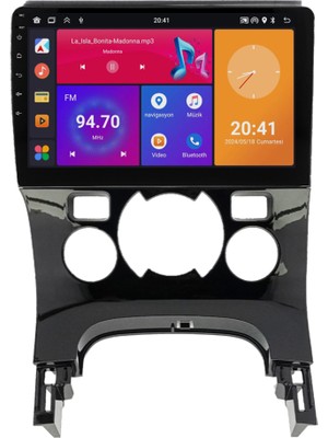SmartGO Peugeot 3008 Android Multimedya Sistemi (2009-2016) Dijital Klima 6+64 GB  Wİ-Fİ (Yazılımsal)