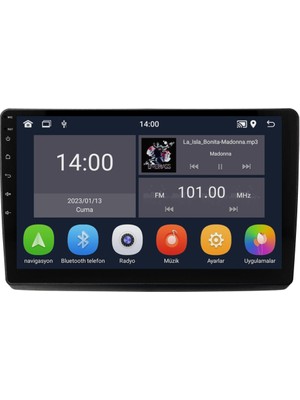 SmartGO Renault Trafic Android Multimedya Sistemi (2001-2010) 4+64 GB  Wİ-Fİ (Yazılımsal)