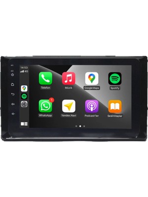 SmartGO Toyota Corolla 2017-2019 4+64 GB Android Carplay Multimedya Sistemi  Wİ-Fİ (Yazılımsal)