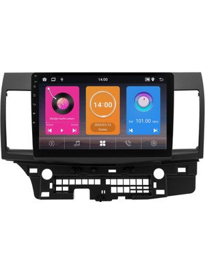 SmartGO Mitsubishi Lancer Android Multimedya Sistemi (2008-2019) 6+64 GB Premium Ekran  Wİ-Fİ (Yazılımsal)