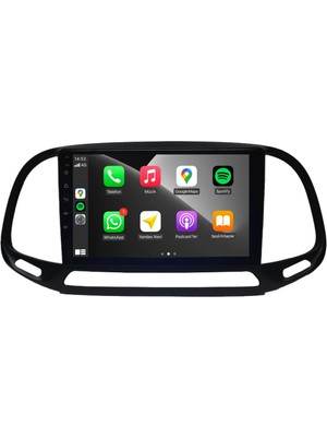 SmartGO Fiat Doblo 2015-2022 6+64 GB  Android Multimedya Sistemi  Wİ-Fİ (Yazılımsal)