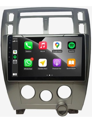 SmartGO Hyundai Tucson 2005-2012 4+64 GB Android Multimedya Sistemi  Wİ-Fİ (Yazılımsal)