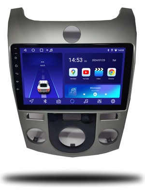 SmartGO Kia Cerato 2009-2012 Manuel Klima 4+32 GB Android Multimedya Sistemi  Wİ-Fİ (Yazılımsal)