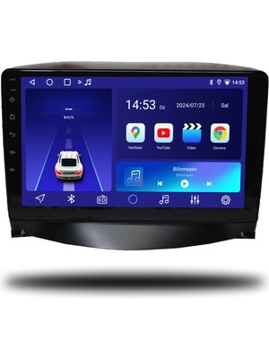 SmartGO Peugeot 207 2006-2012 4+32 GB Android Carplay Multimedya Sistemi  Wİ-Fİ (Yazılımsal)