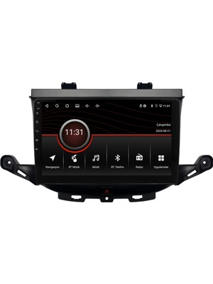 SmartGO Opel Astra K Android Multimedya Sistemi (2015-2021) 4+32 GB  Wİ-Fİ (Yazılımsal)