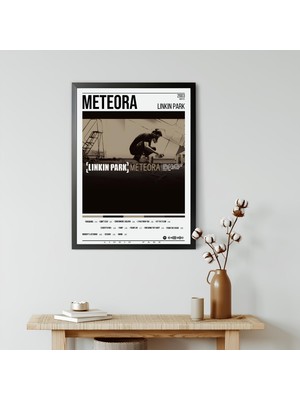 Orenda Art Linkin Park - Meteora Albüm / Çerçeveli Poster Tablo