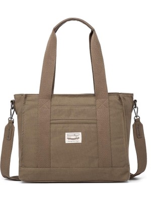 Smart Bags Exclusive Kanvas Kumaş Kadın Omuz Çantası 1326