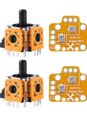 Ps4 Analog Drift Fix 2+2 Set Playstation 4 Kol Joystick Motor Tamir Yedek Parça