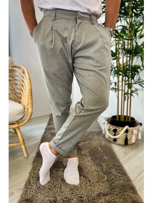 Kazax Chekcich Jogger Pantolon Grı