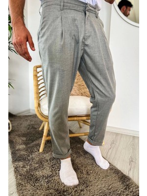 Kazax Chekcich Jogger Pantolon Grı