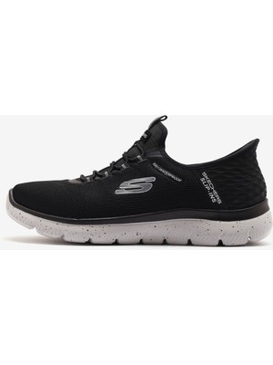 Skechers Summits-Corbos Erkek Siyah Spor Ayakkabı 232962 Bkgy Su Geçirmez Hafif ve Esnek Taban