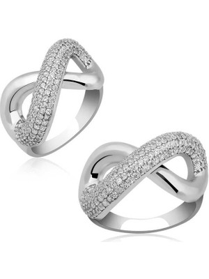 ​gümüş Sonsuzluk Bayan Yüzük