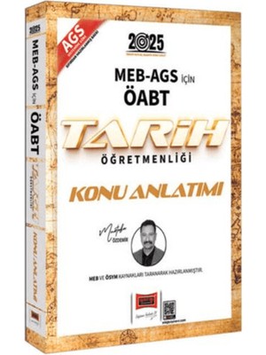 Yargı Yayınevi 2025 Meb-Ags Öabt Tarih Öğretmenliği Konu Anlatımı - Mustafa Özdemir