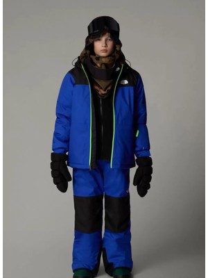 The North Face Normal Bel Lacivert - Siyah Erkek Çocuk Kayak Pantolonu NF0A88TYCZ61-B Freedom Insulated P